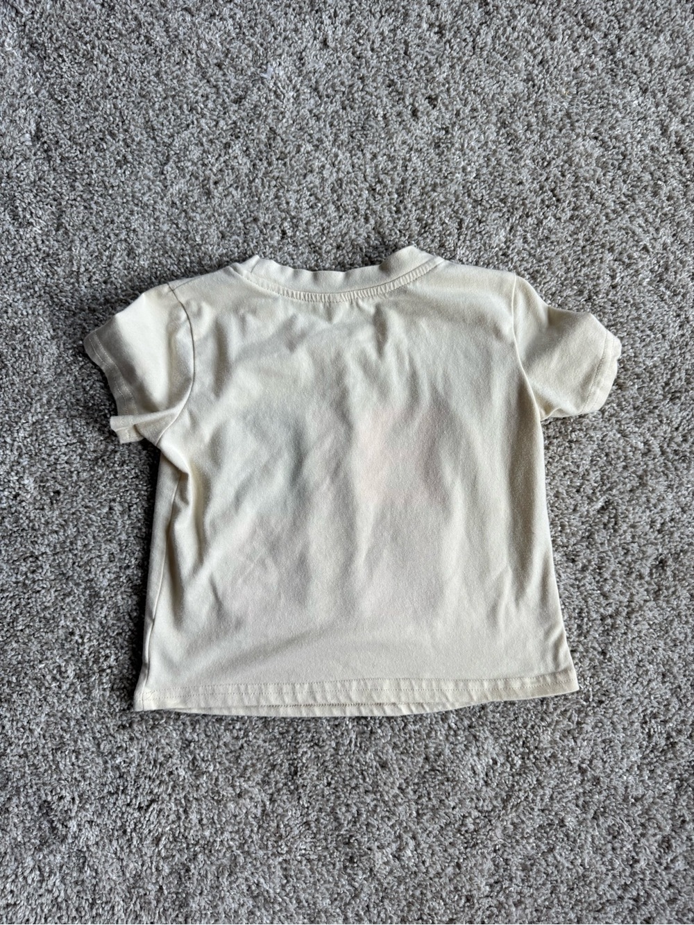 Big Sister shirt Big Sis top Cream Short-Sleeve Tee for Kids Siblings Size 3T - Picture 6 of 6